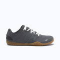 Xero Shoes 360 Rally Men Shoe in Gray with White Shoelace and with Toe Facing Right
