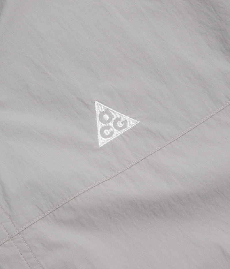 Nike ACG Orb Weaver Short Sleeve Shirt in College Grey and Football Grey / Summit White
