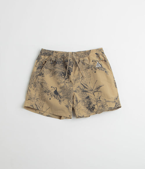 Nike ACG Reservoir Goat Shorts in Parachute Beige and Summit White
