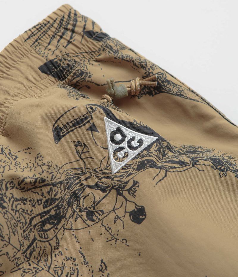 Nike ACG Reservoir Goat Shorts in Parachute Beige and Summit White