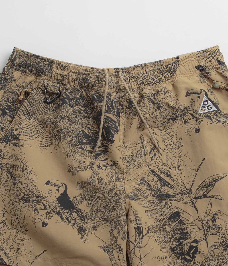 Nike ACG Reservoir Goat Shorts in Parachute Beige and Summit White