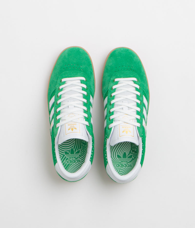 Adidas Puig Indoor Shoes in Green and FTWR White / Gum4