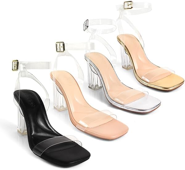 Akira-1 By Liliana women’s block heel shoes side view Shoefad