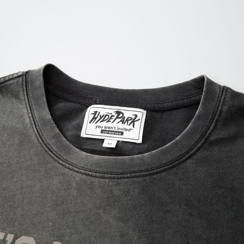 Front Collar View of the ALOCS HP Stickered Up in Black
