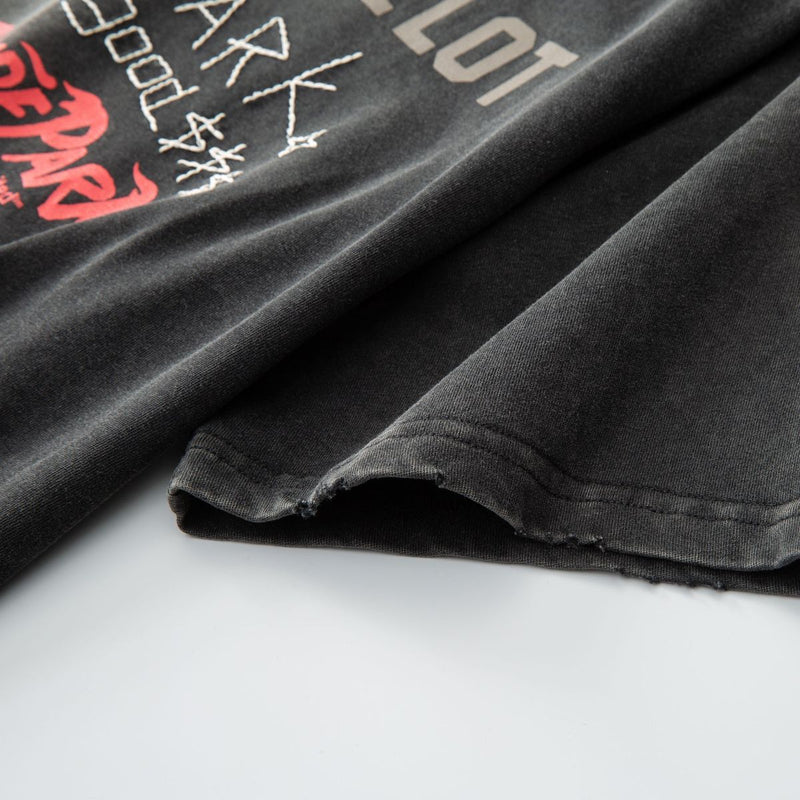 Hem View of the ALOCS HP Stickered Up in Black