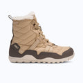Xero Shoes Alpine Women Boot in Cream and Morel with Toe Facing Right