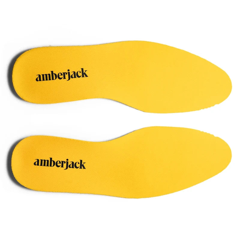 amberjack insole pair top down view