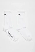 Anatomic Socks Back Embroidered White