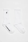 Anatomic Socks Signature Embroidered White