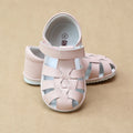 Angel Baby Girls Christie Leather Fisherman Sandal - Petitfoot.com