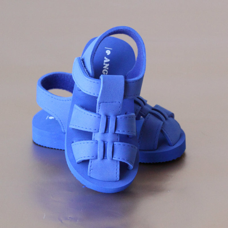 Angel Toddler Boys Royal Blue EVA Fisherman Sandal