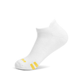 Amberjack Ankle Socks in Ivory Medial View