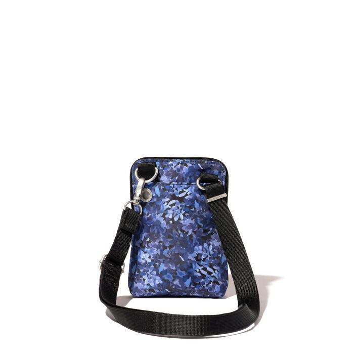 Baggallini Activity Crossbody Bag - Indigo Petal