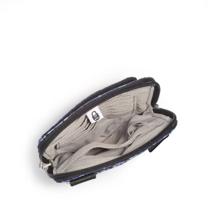 Baggallini Activity Crossbody Bag - Indigo Petal