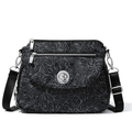 Baggallini Calais Crossbody - Midnight Blossom Print