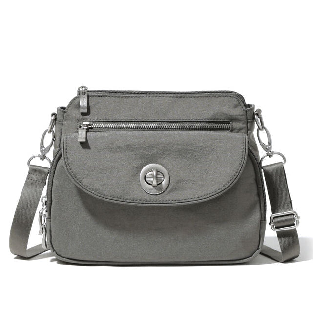 Baggallini Calais Crossbody - Sterling Shimmer