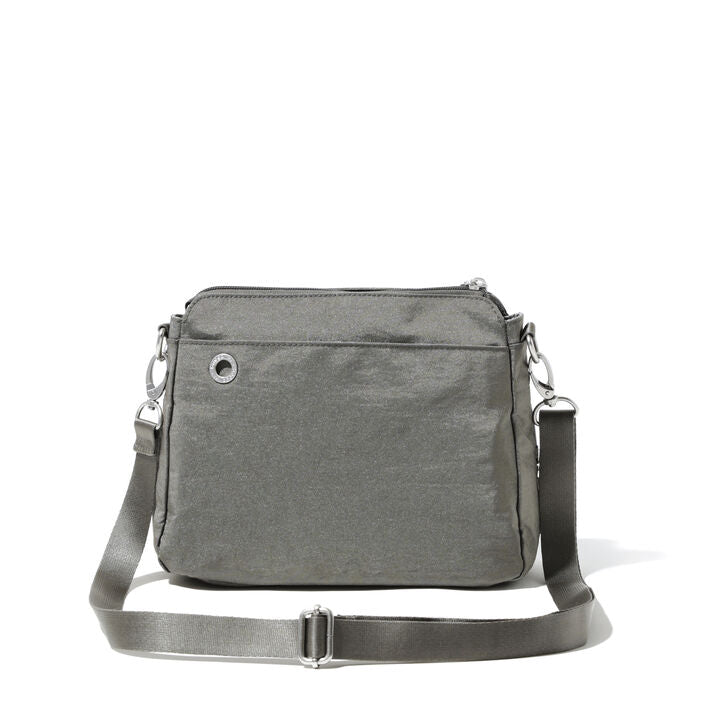 Baggallini Calais Crossbody - Sterling Shimmer