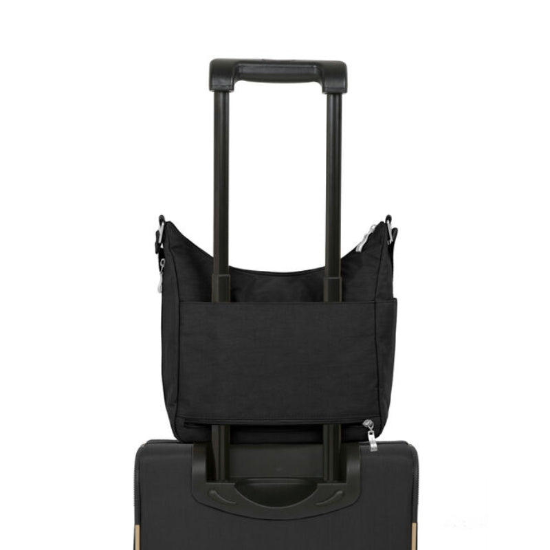 Baggallini Everywhere Bagg - Black With Sand Lining