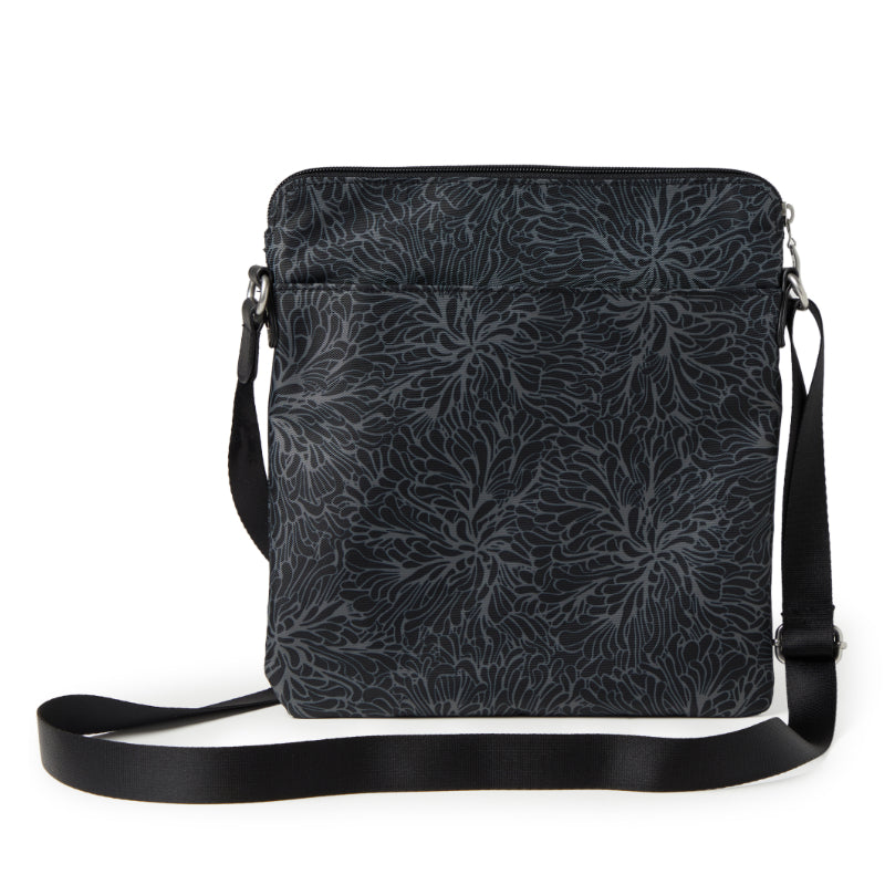 Baggallini Go Bagg with Wristlet – Midnight Blossom