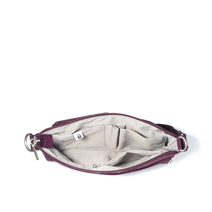 Baggallini Memento Crossbody - Mulberry