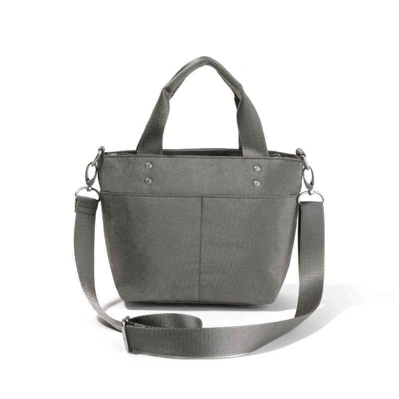 Baggallini Mini Carryall Tote - Sterling Shimmer