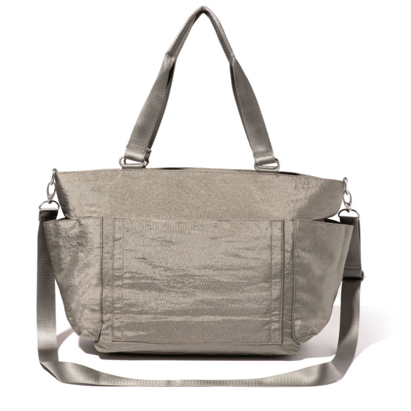 Baggallini Modern Avenue Tote - Sterling Shimmer