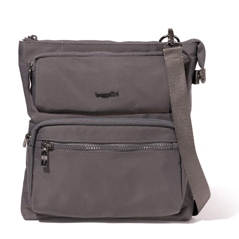 Baggallini Nolita Crossbody - Smoke Twill
