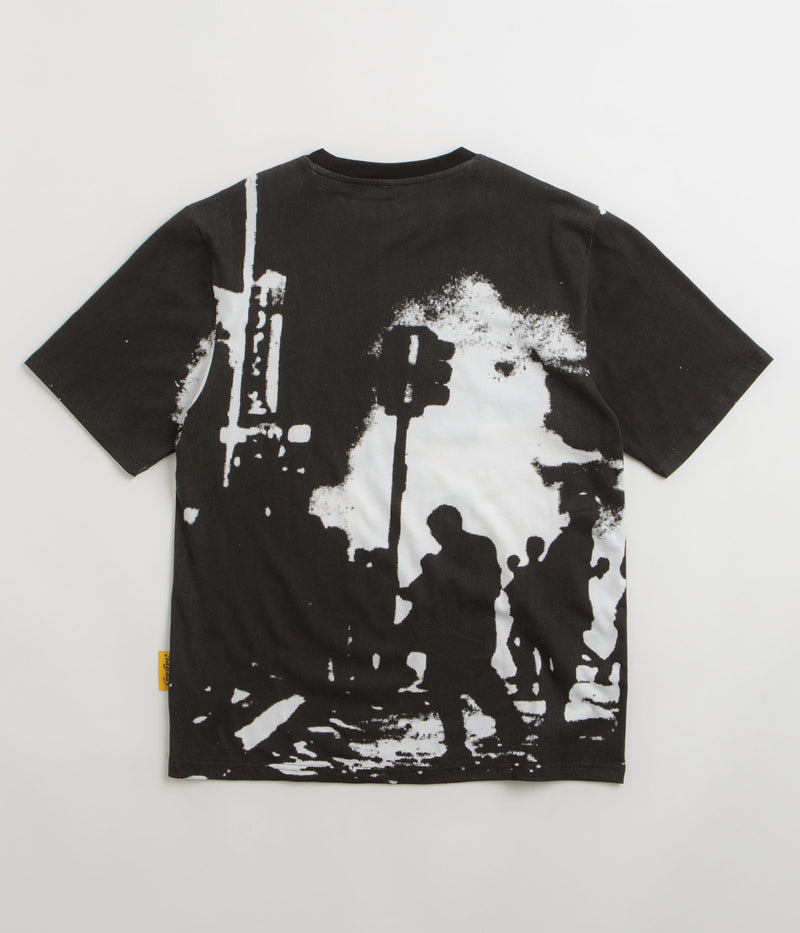 Baglady Linger T-Shirt in White and Black
