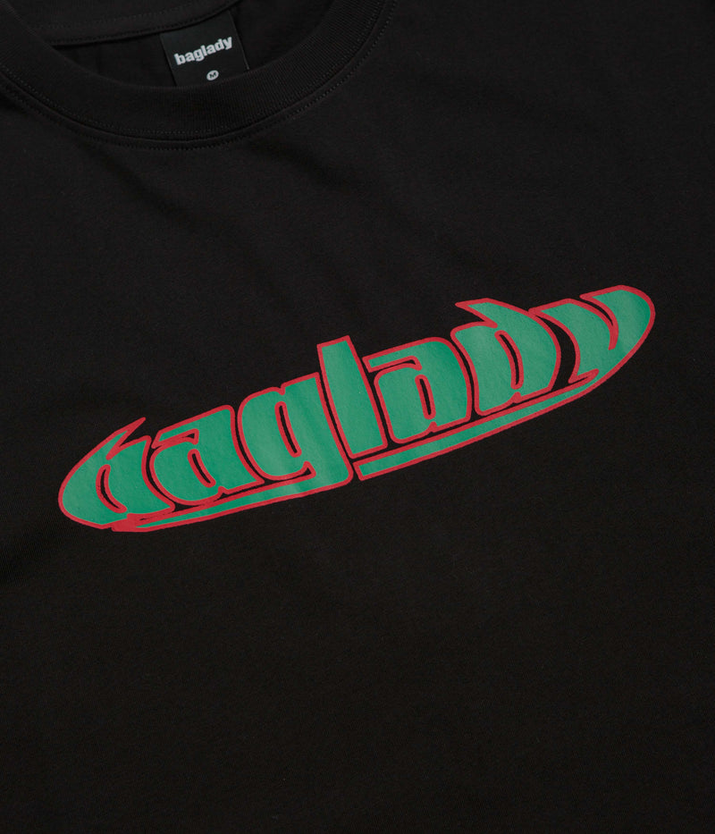 Baglady Warp T-Shirt in Black