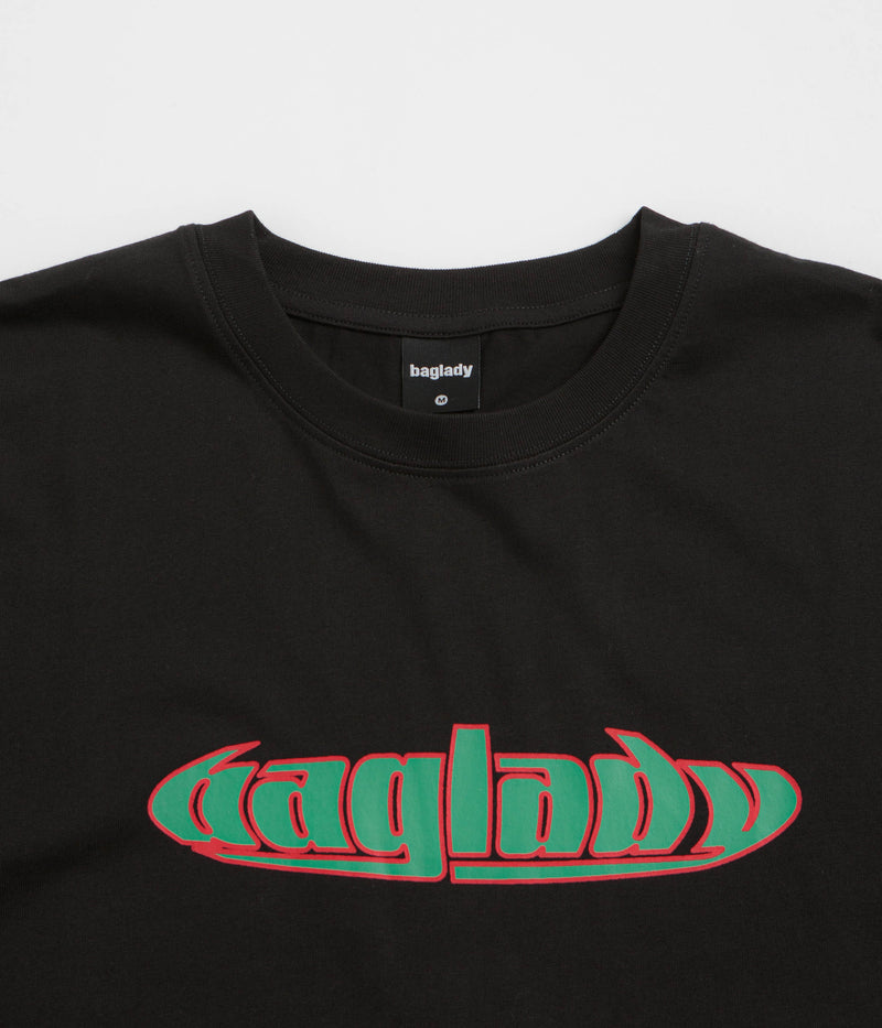 Baglady Warp T-Shirt in Black