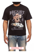 Front view of Billionaire Boys Club Ride Stables SS Knit Tee - Men's Streetwear Tees