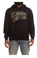 Front View of the Billionaire Boys Club BB Camo Hoodie in Black