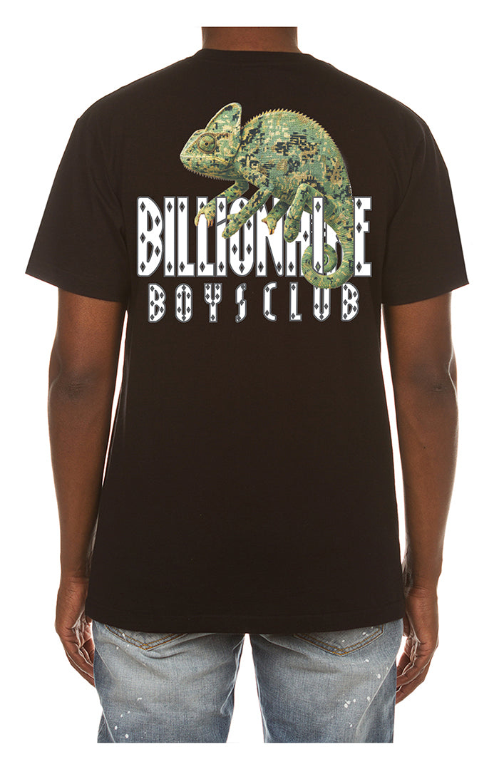 Back View of the Billionaire Boys Club Camo SS Tee