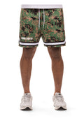 Front View of the Billionaire Boys Club Digi Camo Shorts
