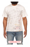 Front View of the Billionaire Boys Club Sketch SS Knit Tee