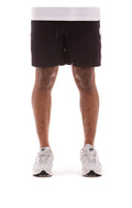 Front View of the BB Solar Shorts in Black - Men's Shorts