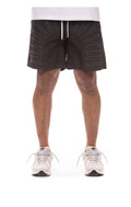 Front View of BB Sunrise Shorts in Black - Men's Shorts