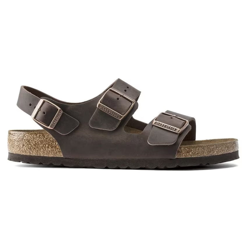 Birkenstock Milano – Oiled Leather Habana