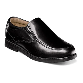 Boys' Florsheim Midtown Jr. Moc Toe Slip On - Black