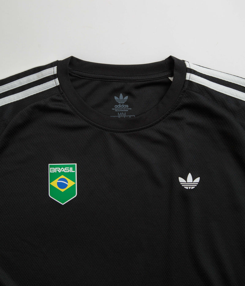 Adidas Brasil Aeroready Jersey in Black