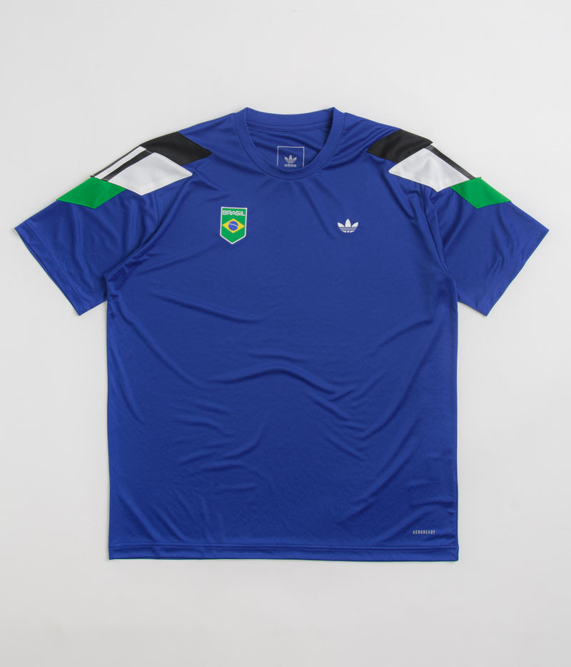 Adidas Brasil Power Of Three Jersey in Team Royal Blue