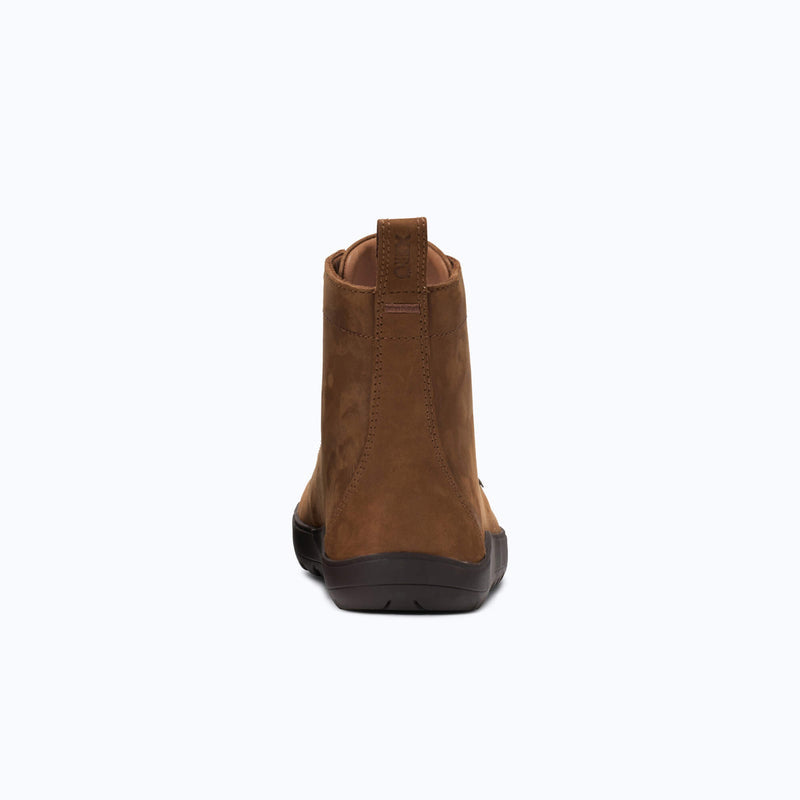 Xero Shoes Breckenridge Women Boot in Brown with Toe Facing Back