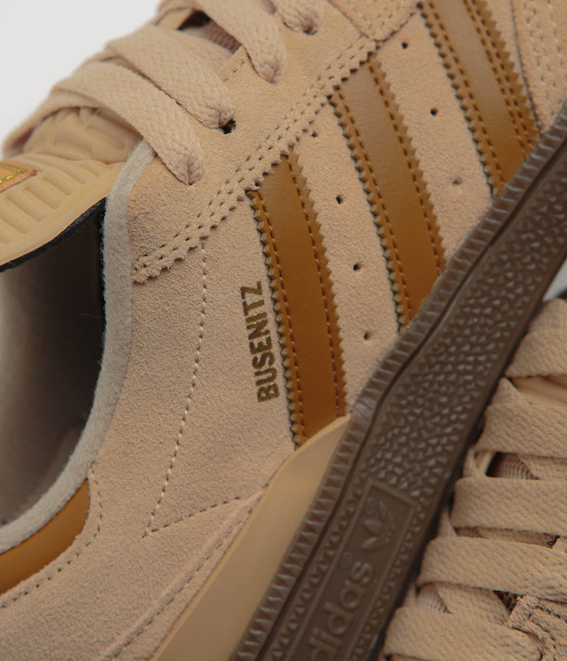 Adidas Busenitz Shoes in Magic Beige and Bronze Strata / Gum5