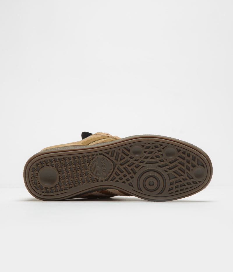 Adidas Busenitz Shoes in Magic Beige and Bronze Strata / Gum5