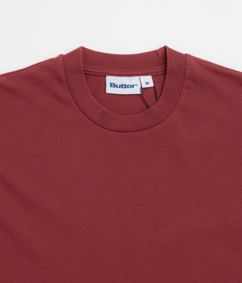 Butter Goods Basic T-Shirt in Washed Russet