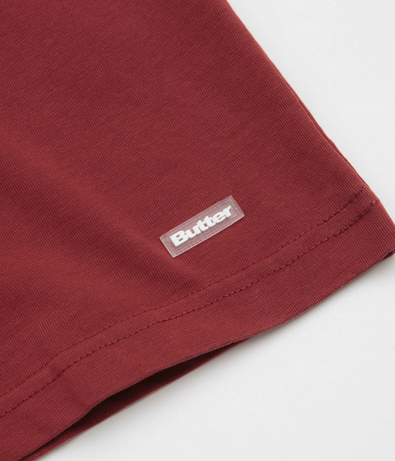 Butter Goods Basic T-Shirt in Washed Russet
