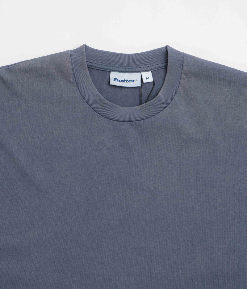 Butter Goods Basic T-Shirt in Washed Steel