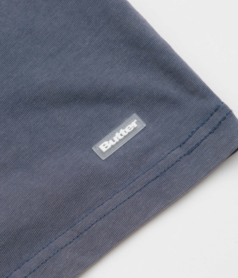 Butter Goods Basic T-Shirt in Washed Steel