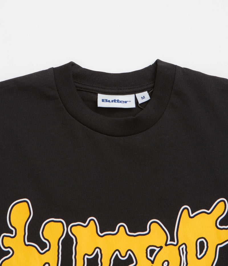 Butter Goods Blotch T-Shirt in Black
