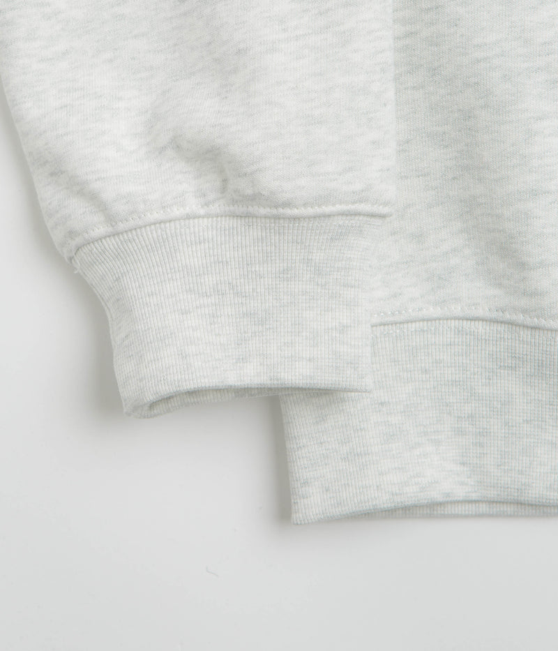 Butter Goods Cut Out Applique Crewneck Sweatshirt in Ash